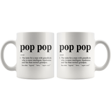 Pop Pop Definition Mug