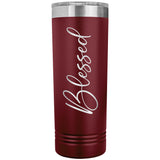 Blessed 22oz Skinny Tumbler