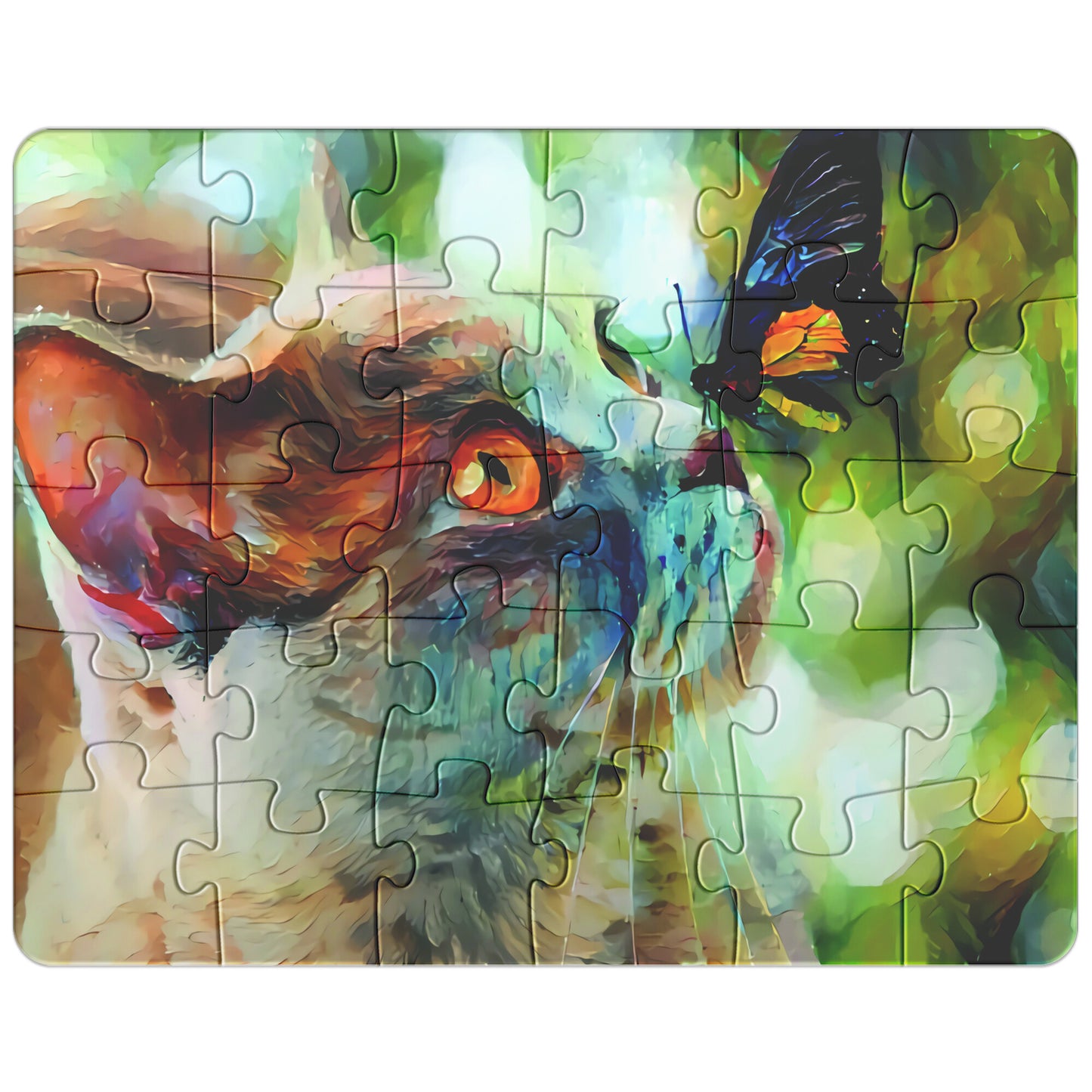 Cat and Butterfly