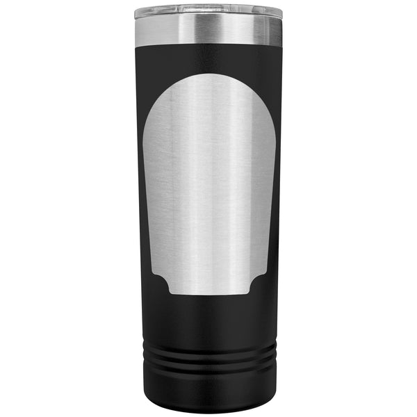 Distilled Rat Poison 22oz Skinny Tumbler Funny Halloween Thermos