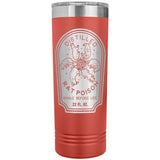 Distilled Rat Poison 22oz Skinny Tumbler Funny Halloween Thermos