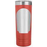 Distilled Rat Poison 22oz Skinny Tumbler Funny Halloween Thermos