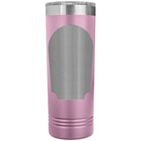 Distilled Rat Poison 22oz Skinny Tumbler Funny Halloween Thermos