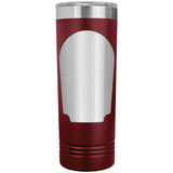 Distilled Rat Poison 22oz Skinny Tumbler Funny Halloween Thermos