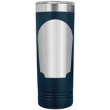 Distilled Rat Poison 22oz Skinny Tumbler Funny Halloween Thermos