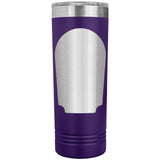 Distilled Rat Poison 22oz Skinny Tumbler Funny Halloween Thermos