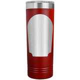 Distilled Rat Poison 22oz Skinny Tumbler Funny Halloween Thermos