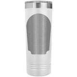 Distilled Rat Poison 22oz Skinny Tumbler Funny Halloween Thermos