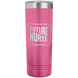 Future Nurse 22oz Skinny Tumbler Laser Engraved