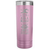 It's All a Bunch of Hocus Pocus 22oz Skinny Tumbler Funny Halloween Thermos