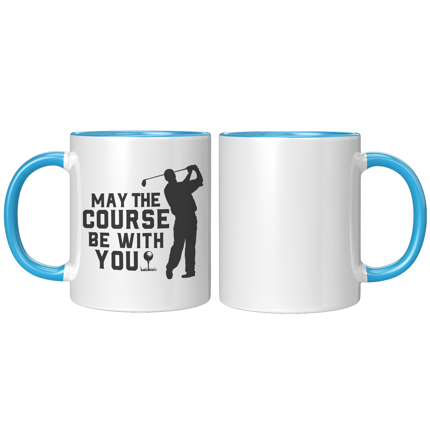 May the Course Be with You Golf Mug