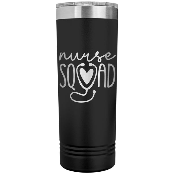 Nurse Squad 22oz Skinny Tumber Laser Engraved