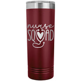 Nurse Squad 22oz Skinny Tumber Laser Engraved