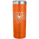 Nurse Squad 22oz Skinny Tumber Laser Engraved
