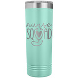 Nurse Squad 22oz Skinny Tumber Laser Engraved