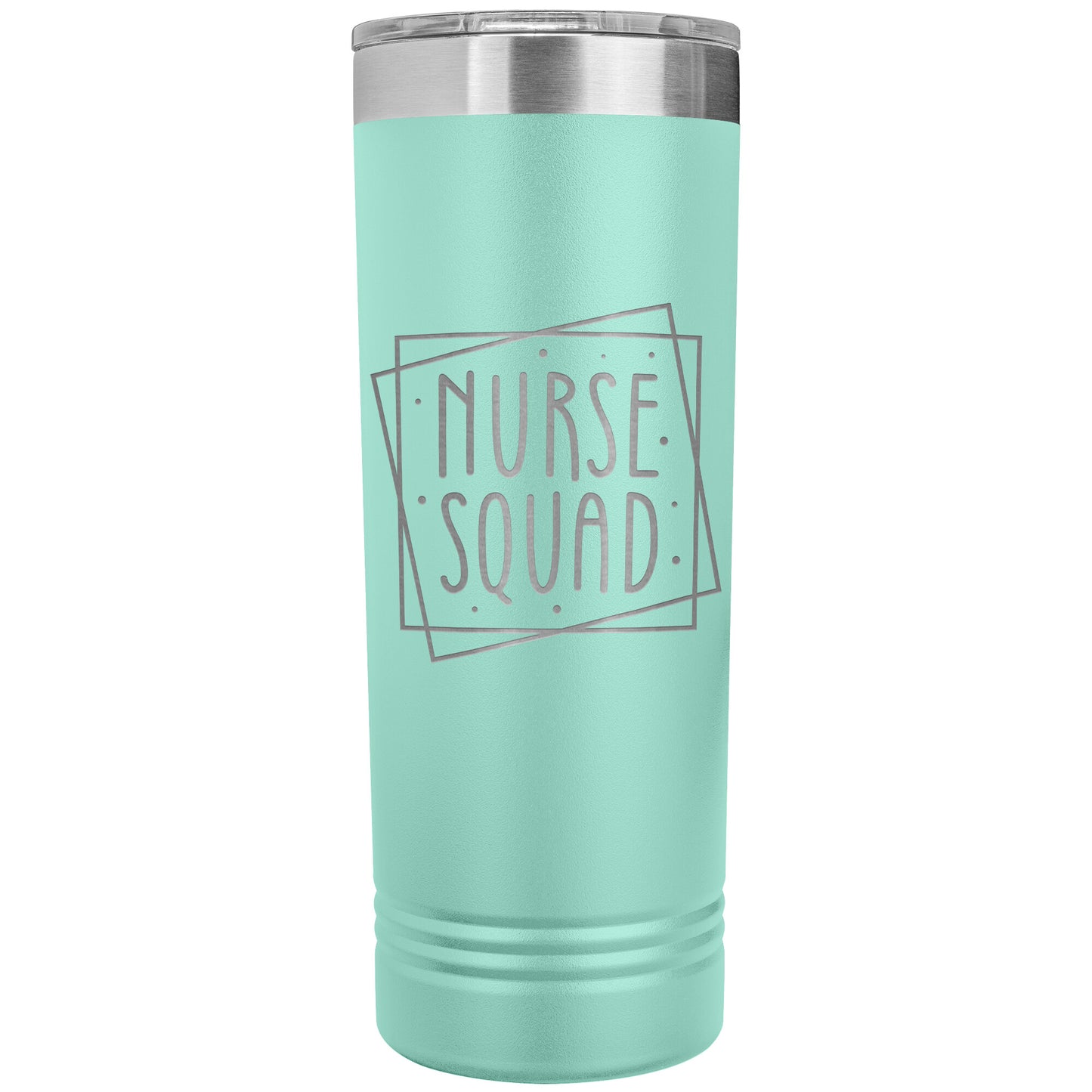 Nurse Squad 22oz Skinny Tumber Laser Engraved