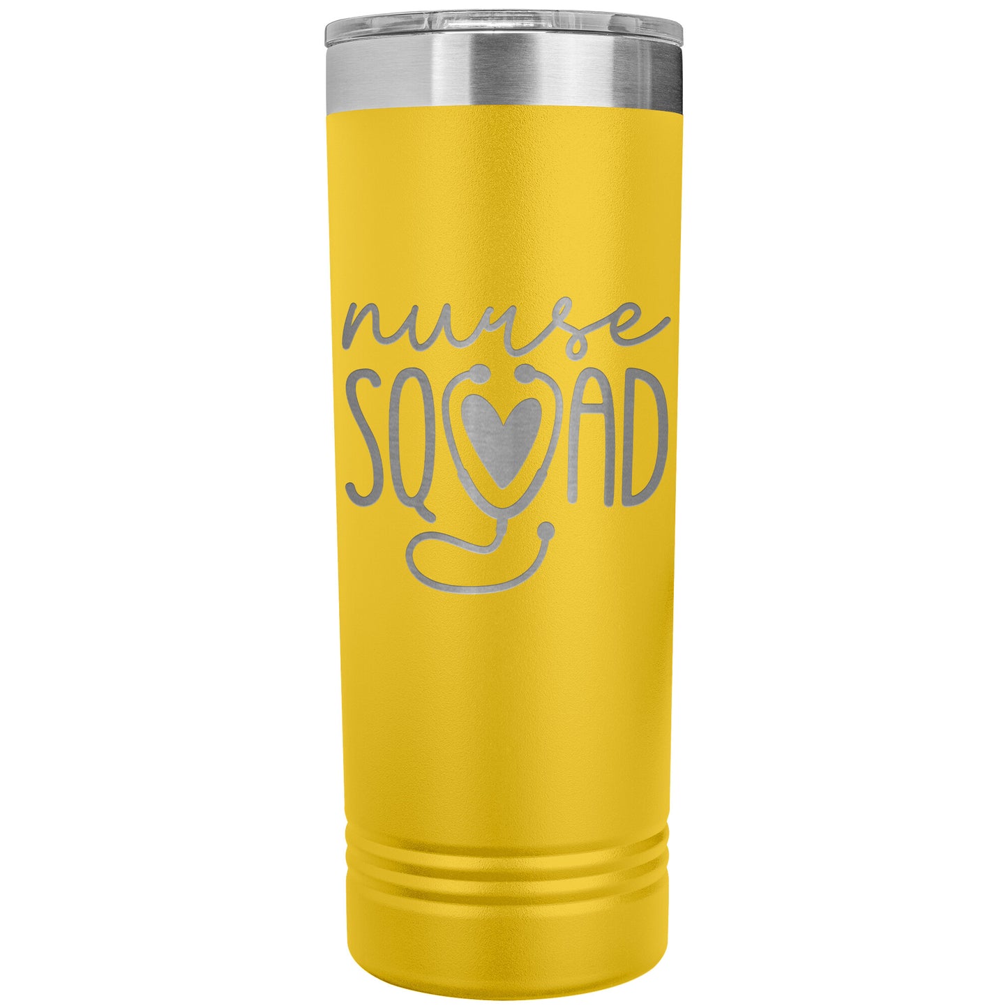 Nurse Squad 22oz Skinny Tumber Laser Engraved