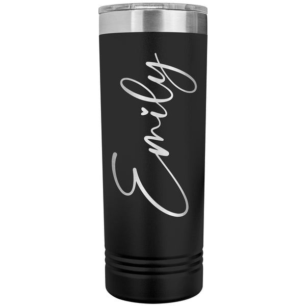 Personalized 22 oz Skinny Tumbler