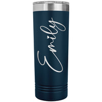Personalized 22 oz Skinny Tumbler