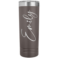 Personalized 22 oz Skinny Tumbler