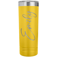 Personalized 22 oz Skinny Tumbler