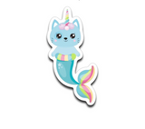 Cat Mermaid Unicorn Vinyl Decal Pack