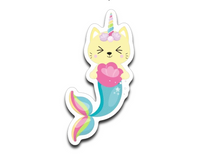 Cat Mermaid Unicorn Vinyl Decal Pack