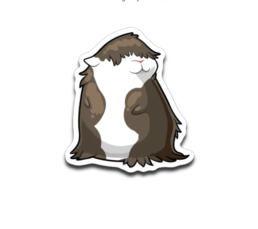 Guinea Pig Decal Pack | 5 Vinyl Decals | Cute Cavy Animal Sticker Set for Laptop, Notebook, Mug, Wall, Tumbler, Cell Phone and More