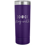 Stay Wild 22oz Skinny Tumbler Laser Engraved