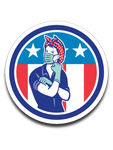 Rosie the Riveter Nurse Decal