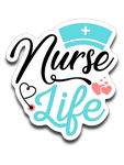 Nurse Life Vinyl Decal Sticker