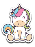 Vinyl Rainbow Unicorn Decal Sticker