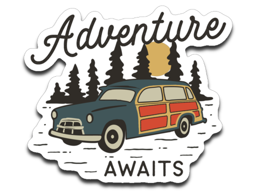 Adventure Awaits Decal