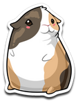 Guinea Pig Vinyl Decal Sticker