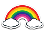 Rainbow Vinyl Decal Sticker