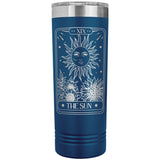 Tarot Card the Sun 22oz Skinny Tumbler