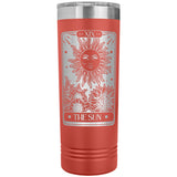 Tarot Card the Sun 22oz Skinny Tumbler