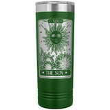 Tarot Card the Sun 22oz Skinny Tumbler