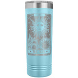 Tarot Card the Sun 22oz Skinny Tumbler