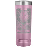 Tarot Card the Sun 22oz Skinny Tumbler