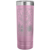 Tarot Card the Sun 22oz Skinny Tumbler
