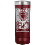 Tarot Card the Sun 22oz Skinny Tumbler