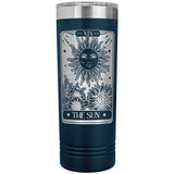 Tarot Card the Sun 22oz Skinny Tumbler