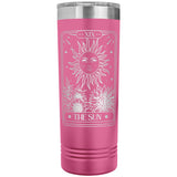 Tarot Card the Sun 22oz Skinny Tumbler