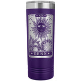 Tarot Card the Sun 22oz Skinny Tumbler