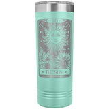 Tarot Card the Sun 22oz Skinny Tumbler
