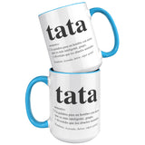 Tata Spanish Definition Mug