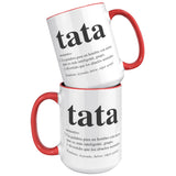 Tata Spanish Definition Mug