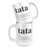 Tata Spanish Definition Mug