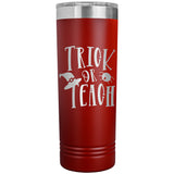 Trick or Teach Skinny Tumbler